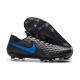 Scarpe Nike Tiempo Legend VIII Elite FG - Nero Blu