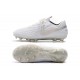 Scarpe Nike Tiempo Legend VIII Elite FG - Bianco Puro Platino Grigio