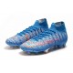 Nike Mercurial Superfly VII Elite FG Scarpe - Blu Rosso