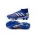 adidas Scarpa Predator 19.1 FG Blu Argento