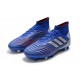 adidas Scarpa Predator 19.1 FG Blu Argento