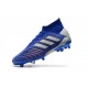 adidas Scarpa Predator 19.1 FG Blu Argento