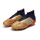 adidas Scarpa Predator 19.1 FG Oro Argento Rosso