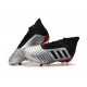 adidas Scarpa Predator 19.1 FG Argento Nero