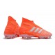 adidas Scarpa Predator 19.1 FG Arancio Bianco