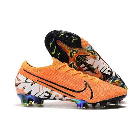 Nike Mercurial Vapor 13 Elite FG Scarpe - Arancio Bianco