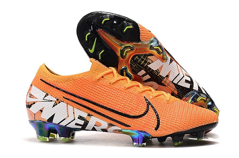 Nike Mercurial Vapor 13 Elite FG Scarpe - Arancio Bianco