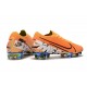 Nike Mercurial Vapor 13 Elite FG Scarpe - Arancio Bianco