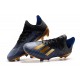 Scarpa da Calcio adidas X 19.1 FG Uomo Nero Blu Oro