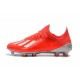 Scarpa da Calcio adidas X 19.1 FG Uomo Rosso Argento