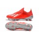 Scarpa da Calcio adidas X 19.1 FG Uomo Rosso Argento