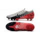 Nike Mercurial Vapor 13 Elite FG Scarpe - Cromo Nero Rosso