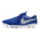 Scarpe Nike Tiempo Legend VIII Elite FG - Blu Bianco