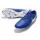 Scarpe Nike Tiempo Legend VIII Elite FG - Blu Bianco