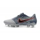 Scarpa Nuovo Nike Phantom Vnm Elite FG Grigio Lupo Nero Blu Armory