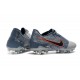 Scarpa Nuovo Nike Phantom Vnm Elite FG Grigio Lupo Nero Blu Armory