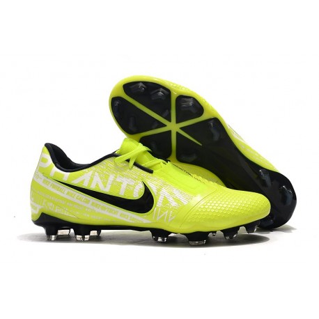 Scarpa Nuovo Nike Phantom Vnm Elite FG Volt Bianco Ossidiana