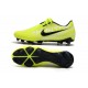 Scarpa Nuovo Nike Phantom Vnm Elite FG Volt Bianco Ossidiana