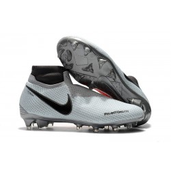 Tacchetti da Calcio Nike Phantom VSN Elite DF FG Grigio Rosso