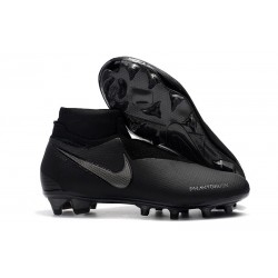 Scarpe Per Gli Uomini Nike Phantom Vision Elite DF FG Tutto Nero