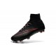 Scarpa da calcio per terreni duri Nike Mercurial Superfly - Nero Rosso
