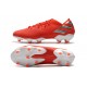 adidas Scarpe da Calcio Nemeziz 19.1 FG - Rosso Argento