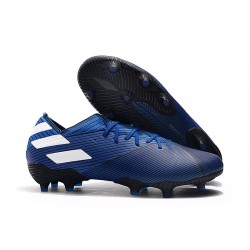 adidas Scarpe da Calcio Nemeziz 19.1 FG - Blu Bianco