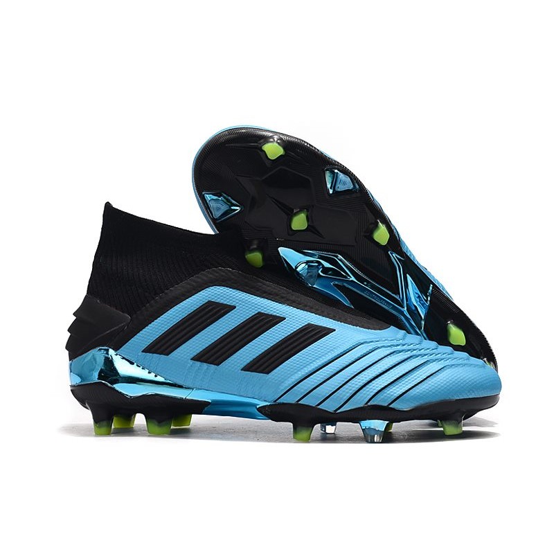adidas Predator 19 FG Scarpe da Calcio Blu Nero