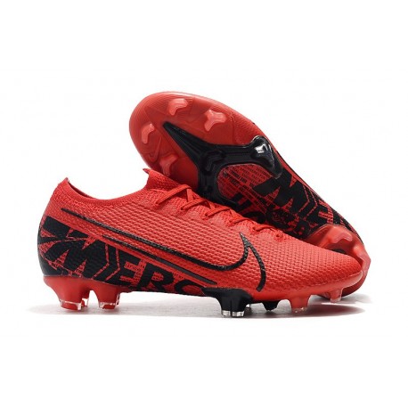 Nike Mercurial Vapor 13 Elite FG Scarpe - Rosso Nero