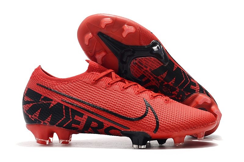 Nike Mercurial Vapor 13 Elite FG Scarpe - Rosso Nero