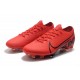 Nike Mercurial Vapor 13 Elite FG Scarpe - Rosso Nero