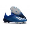 adidas X 19+ FG Nuovo Scarpa da Calcio - Blu Bianco