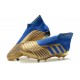 Scarpe Nuovo adidas Predator 19+ FG - Oro Blu
