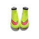 Nuove Scarpe calcio Nike Mercurial Superfly FG - Volt Rosso Nero