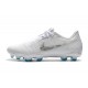 Scarpa Nuovo Nike Phantom Vnm Elite FG Bianco Metallico