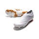 Nuovo Tacchetti da Calcio Adidas Copa 19+ FG Bianco Oro