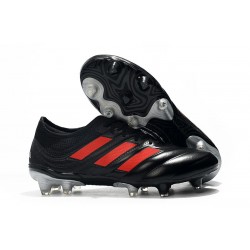 Nuovo Tacchetti da Calcio Adidas Copa 19.1 FG Nero Rosso