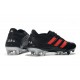 Nuovo Tacchetti da Calcio Adidas Copa 19.1 FG Nero Rosso