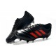 Nuovo Tacchetti da Calcio Adidas Copa 19.1 FG Nero Rosso