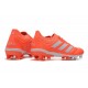 Nuovo Tacchetti da Calcio Adidas Copa 19.1 FG Rosso Bianco