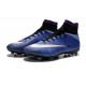 Nuove Scarpe calcio Nike Mercurial Superfly FG - Viola Nero Bianco Multicolore
