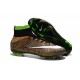 Nuove Scarpe calcio Nike Mercurial Superfly FG - Verde Nero Bianco Multicolore