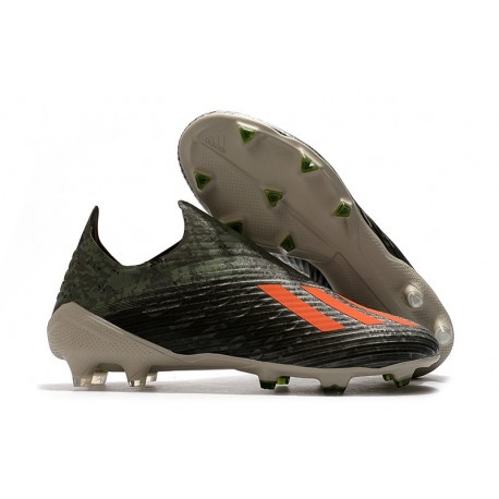 adidas Encryption Code X 19+ FG Nuovo Scarpa da Calcio - Verde Legacy