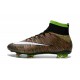 Nuove Scarpe calcio Nike Mercurial Superfly FG - Verde Nero Bianco Multicolore