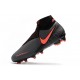 Nike Phantom Vision Elite Dynamic Fit FG Grigio Scuro Mango Acceso Nero