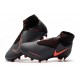 Nike Phantom Vision Elite Dynamic Fit FG Grigio Scuro Mango Acceso Nero