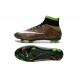 Nuove Scarpe calcio Nike Mercurial Superfly FG - Verde Nero Bianco Multicolore