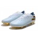 adidas Scarpe da Calcio Nemeziz 19.1 FG - Bianco Oro Metallico Light Aqua