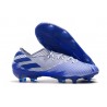adidas Scarpe da Calcio Nemeziz 19.1 FG - Blu Bianco