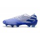 adidas Scarpe da Calcio Nemeziz 19.1 FG - Blu Bianco